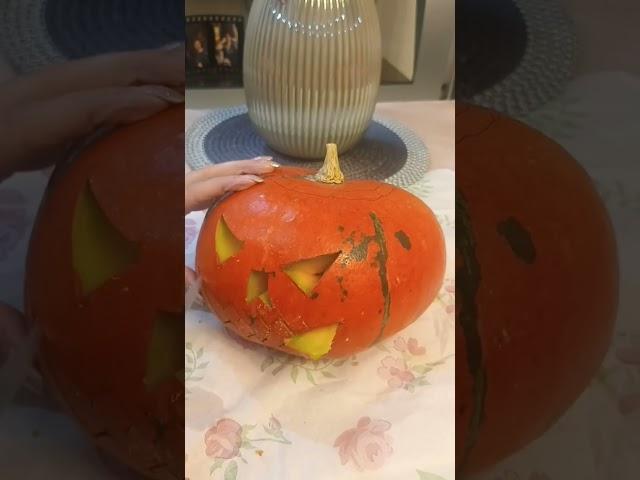 اینم کدو هالوینی ما | Halloween  pumpkin