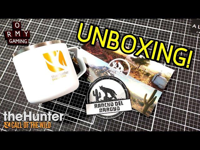 Unboxing a gift from Expansive Worlds and Call Of the Wild team!