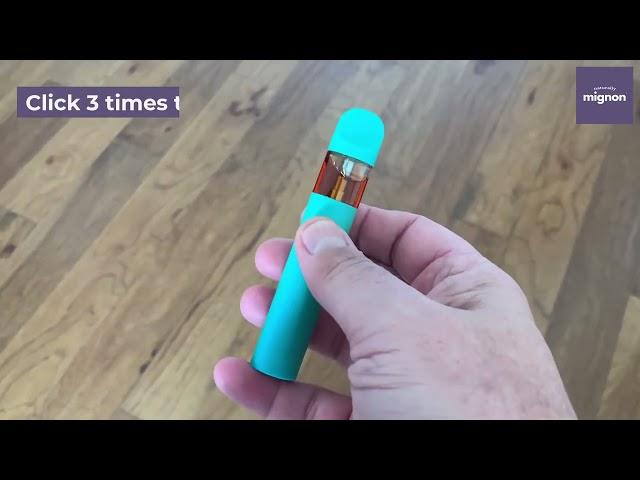 How to use an urb disposable vape