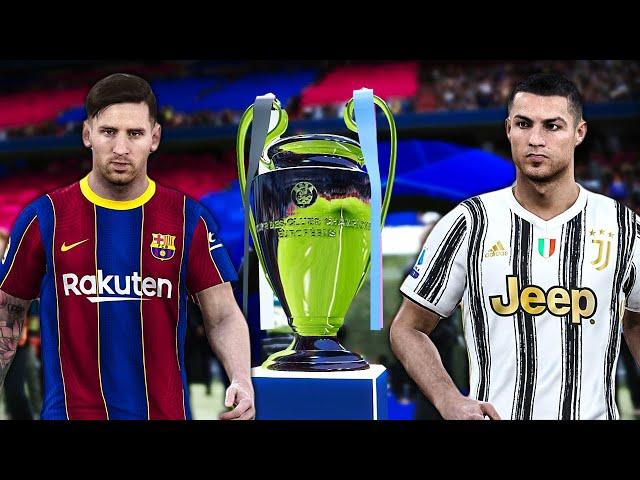 PES 2021 - UEFA Champions League Final - Barcelona vs Juventus