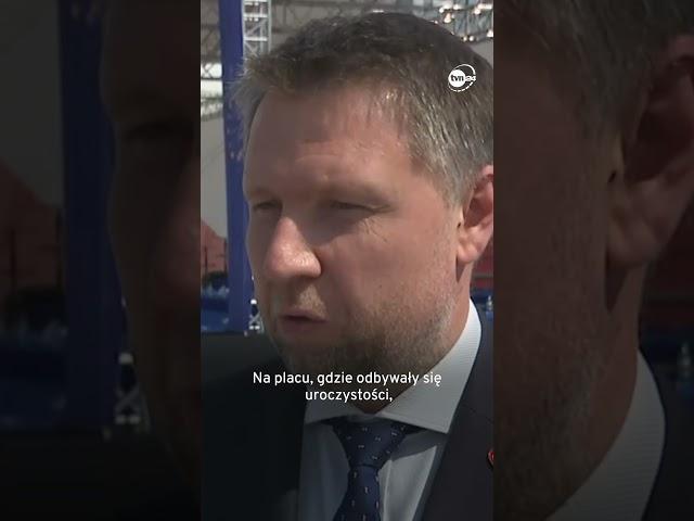 Minister Marcin Kierwiński przemawiał w czasie obchodów Dnia Strażaka