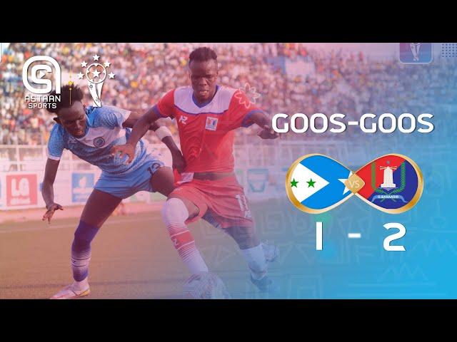 Goos Goos: Galmudug 1-2 Banaadir.Tartanka Kubbadda cagta maamul gobolleedyada iyo G.Banaadir.