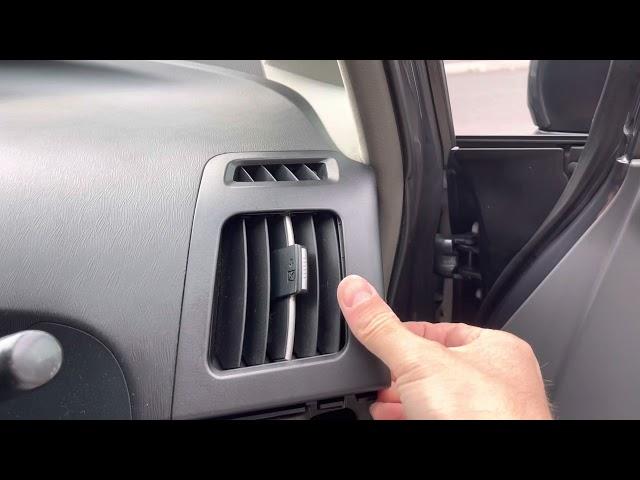 Toyota Prius MK3 2009-2015 Drivers Side Air Vent Grill Removal/Replacement SO EASY