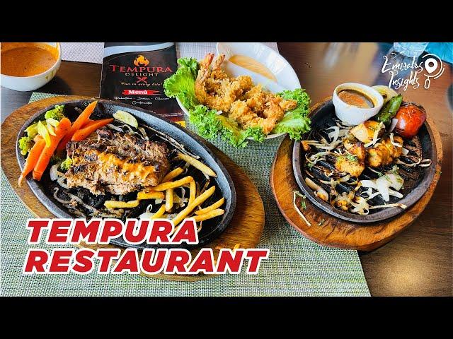 TEMPURA Restaurant In Dubai Jumeirah | Emirates Insights