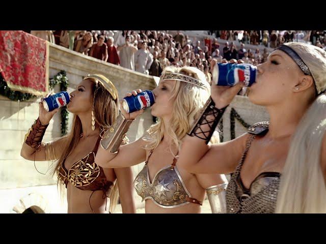 Britney Spears, Beyoncé, Pink - We Will Rock You - Pepsi Commercial (2004) - 4K - 5.1 Surround