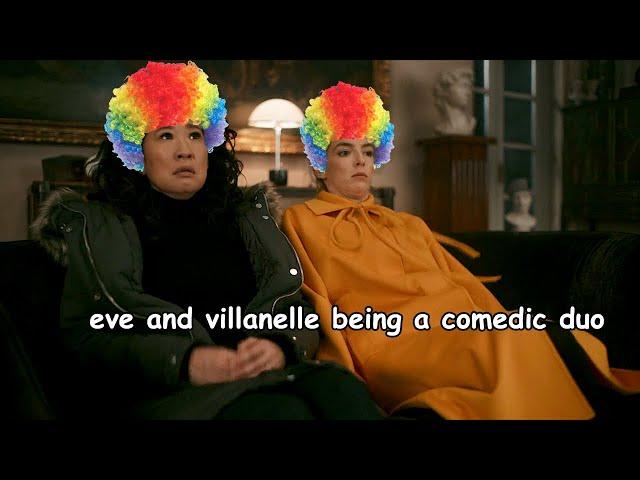 eve and villanelle being a comedic duo for 3 minutes