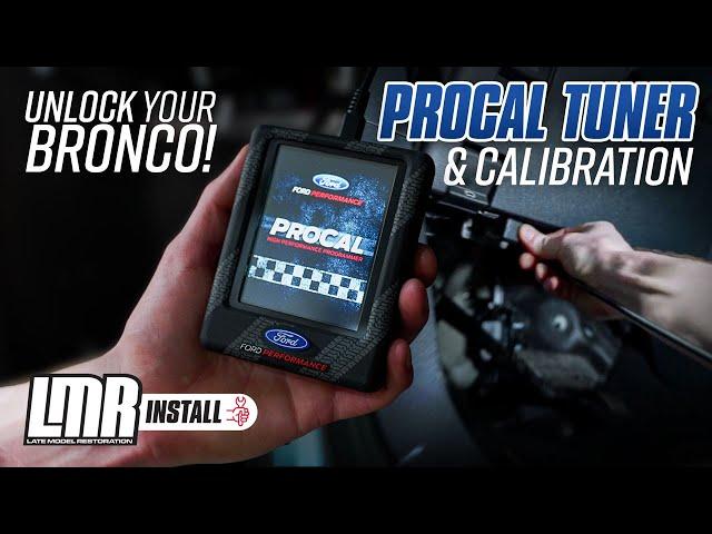 2021-2024 2.7L Bronco: Ford Performance M-9603-B27 Pro-Cal Tuner | Install & Review