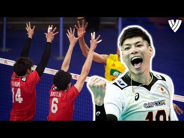  "BLOCKEDDD ": Japan's Mighty Middle Blockers in Action 