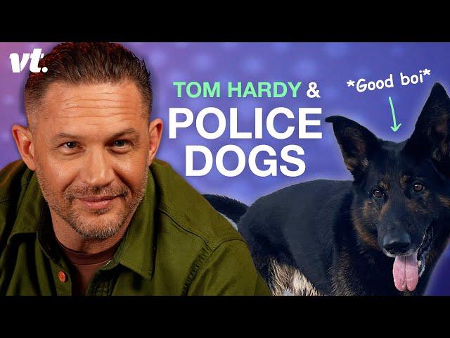 Tom Hardy Meets Retired Police Dogs ️ Tom Hardy HAVOC Interview!