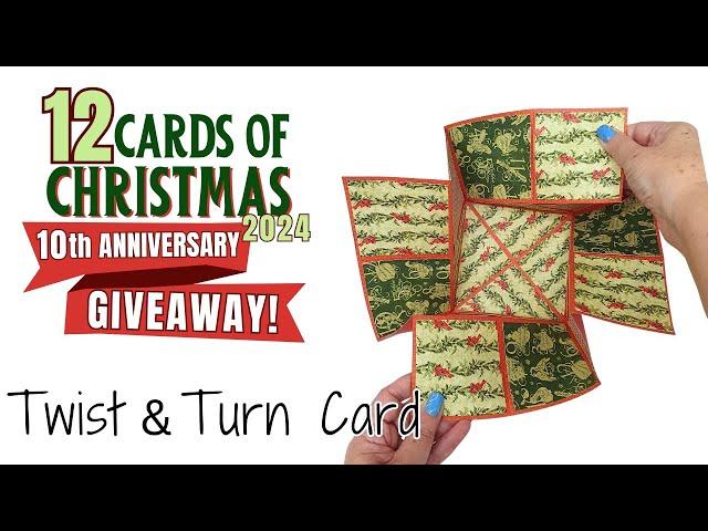 12 Cards of Christmas 2024 - Twist and Turn Card