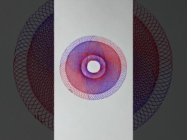 Better Than Music for Stress Relief — Watch This #art #asmr #spirograph #shorts