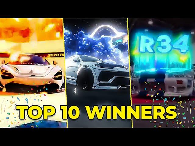 ANNOUNCING THE WINNERS! 100K Editing Competition