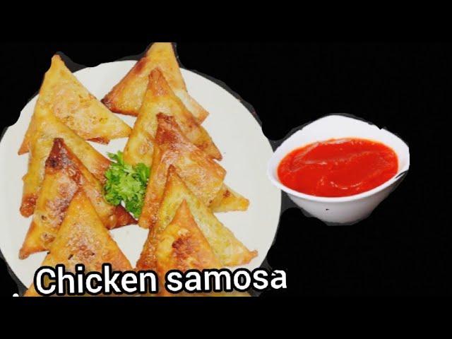 Chicken samosa ifthar snack #mom with sheza