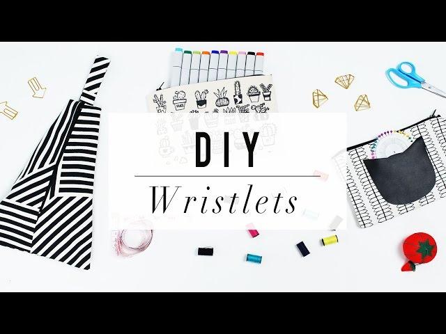 DIY Wristlet Clutch | No Sew Handbag Project | ANN LE