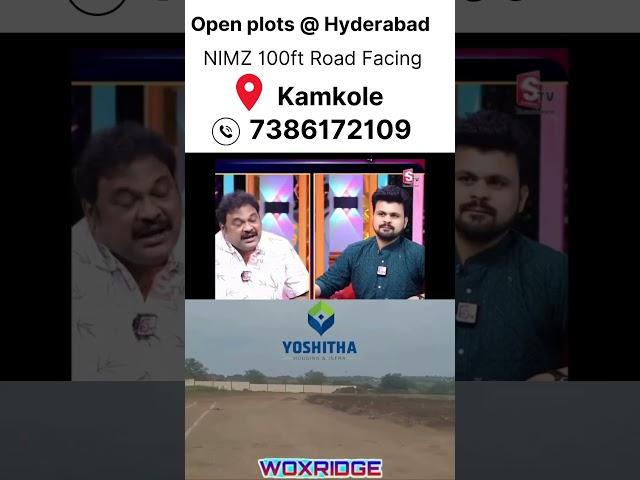 Call:7386172109.Yoshitha Housing and Infra|Open plots for sale at Kamkole|Hyderabad|Mumbai Highway
