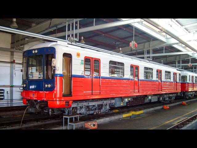 Metro system in Warsaw, Poland in 2007 