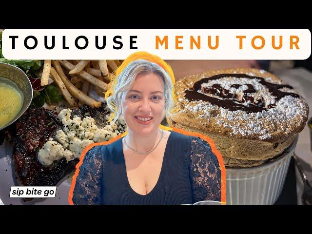 MENU TOUR: Toulouse Plano Restaurant in Legacy West (North Dallas Area)