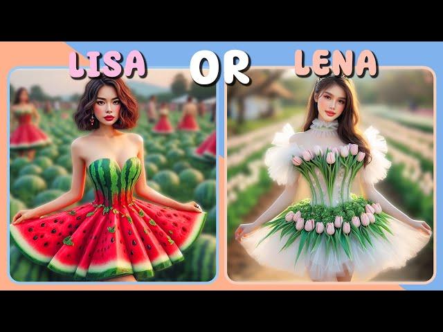 LISA OR LENA Sanrio Edition || Clothes, accessories & more fun choices #lisa #lena #sanrio #kuromi