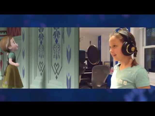 "Voices of Young Elsa & Anna" Clip - The Story of Frozen: Making a Disney Animated Classic