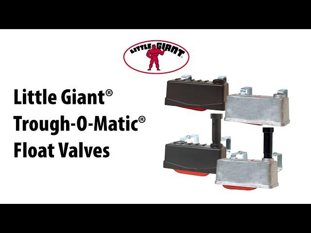 Little Giant® Trough-O-Matic Float Valves Video