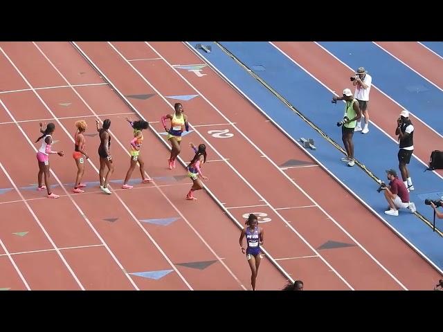 Bullis Girls win 4X4 and break meet record at 2023 NBNO (Mirai Bernard First Leg)