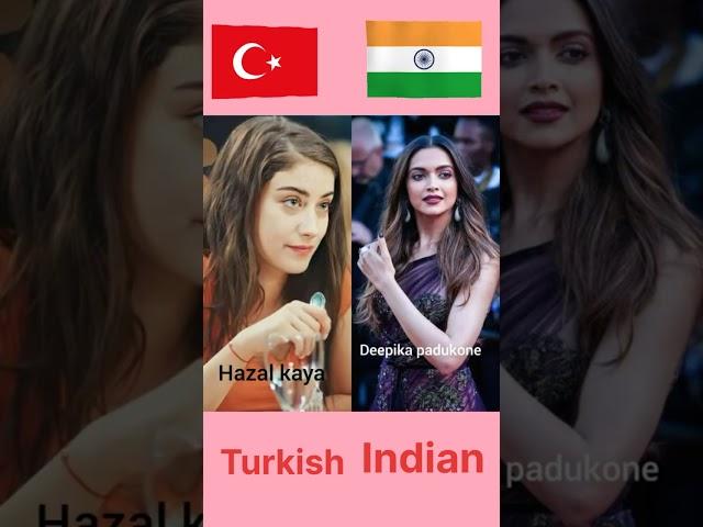 Turkish actress Vs Indian actress - Pick one challenge - Comment your favorite actress