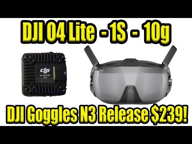 DJI O4 Pro & Lite Spec Leaks - 1S & Sport Mode & Goggles N3 Release!