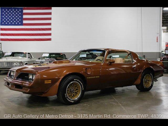 1978 Pontiac Firebird Trans Am For Sale - Walk Around