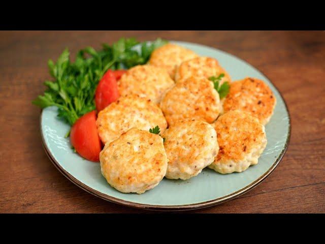 Do you have chicken fillet? Recipe in 15 minutes! Delicious chopped cutlets without a meat grinder!