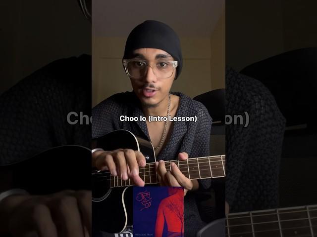 Choo Lo Guitar Intro Lesson | The Local Train | Simplest Way for Beginners #shorts