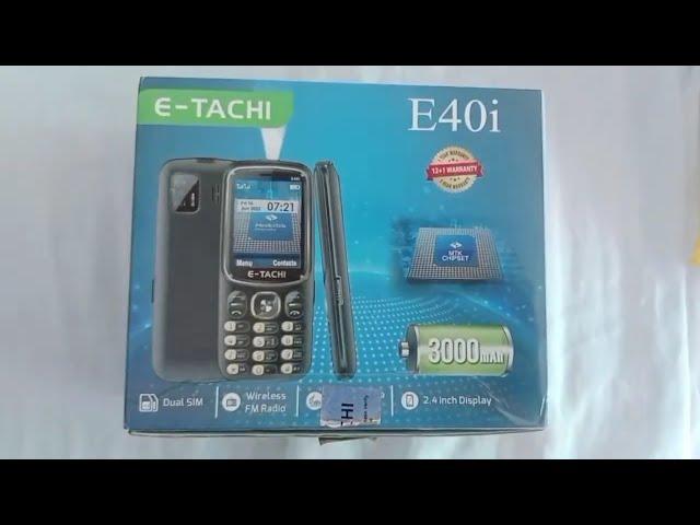 E Tachi E40i Mobile touch light 3000mah battery powerful ful mobile 26May2025