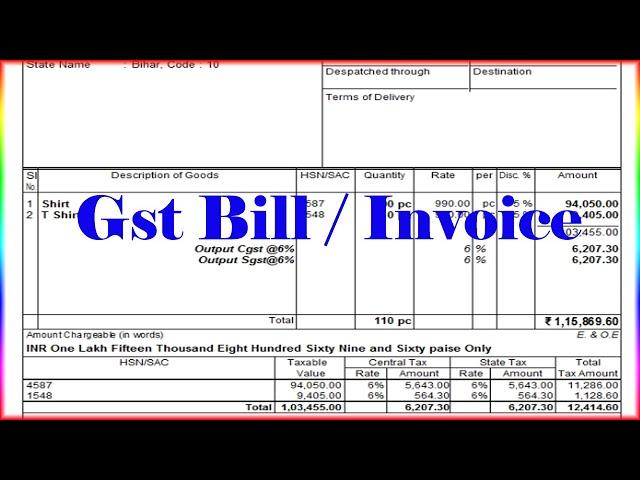 gst sales entry in tally | how to create gst sales invoice | gst bill in tally erp 9 | tally erp 9