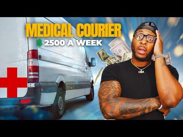 $2,500 a week Delivering Medical Supplies Using Your Own Car (Easy Side Hustle)