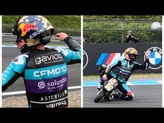 David ALONSO 2024 Moto3 Campeón! 祝福ポケバイパフォーマンス完全版@Motegi