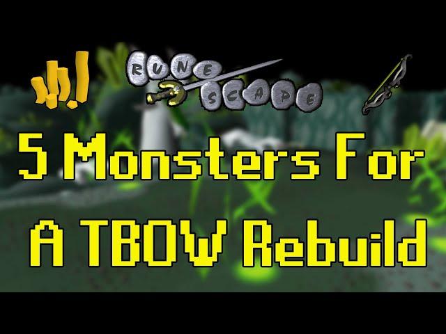 Old School RuneScape Twisted Bow Rebuild Guide (Best Bosses/Monsters)