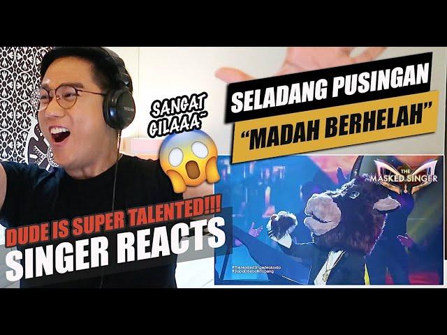 SELADANG PUSINGAN 2 - Madah Berhelah - The Masked Singer Malaysia Musim 2 FINAL | SINGER REACTION