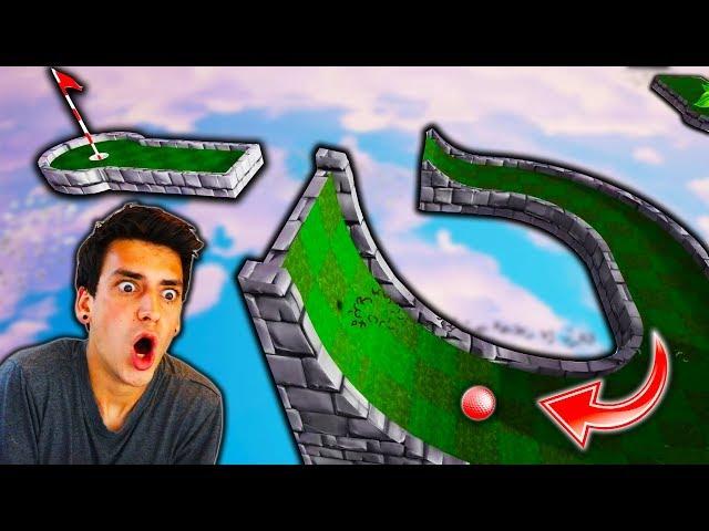 MINI GOLF COURSE IN THE SKY?! (Golf It)