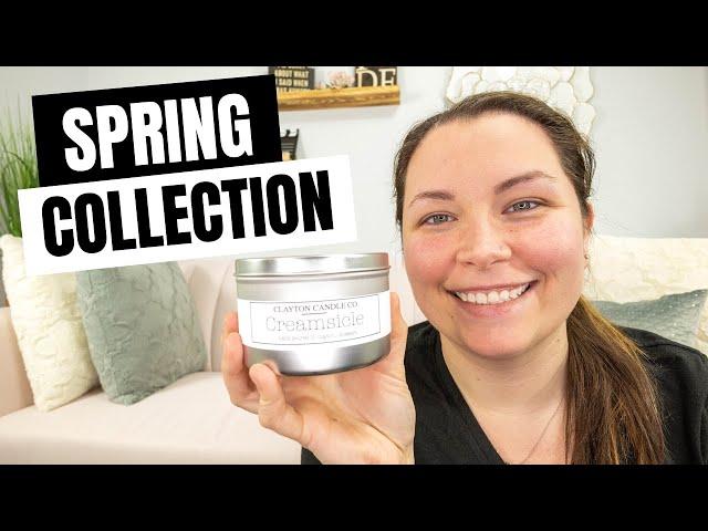 SPRING SOY CANDLE COLLECTION- Clayton Candle Co