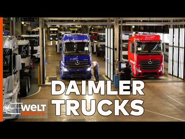 DAIMLER TRUCKS - So baut Mercedes-Benz seine Lkw: Die größte Fabrik weltweit! | WELT DRIVE DOKU reup