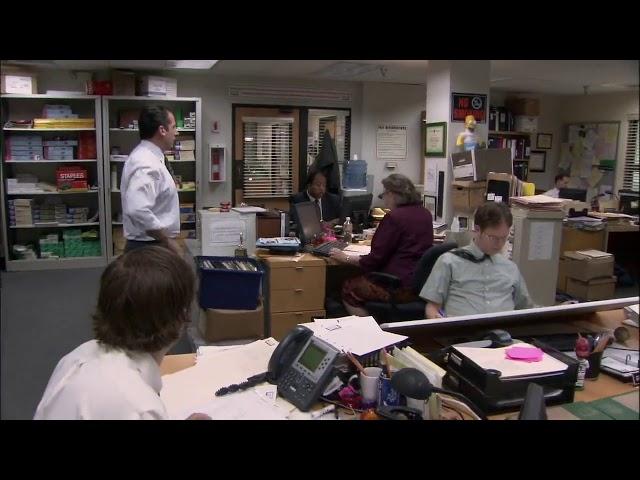 The Office - Michael makes fun of Dwight for being a nerd