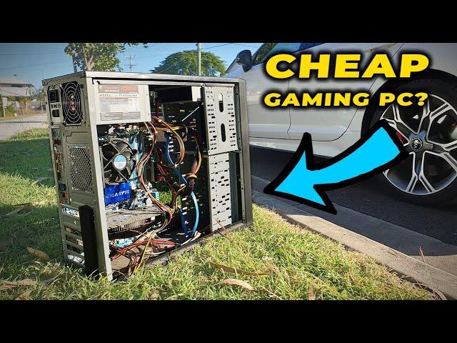 Old Gaming PC Found on the Road.... Will it Work?