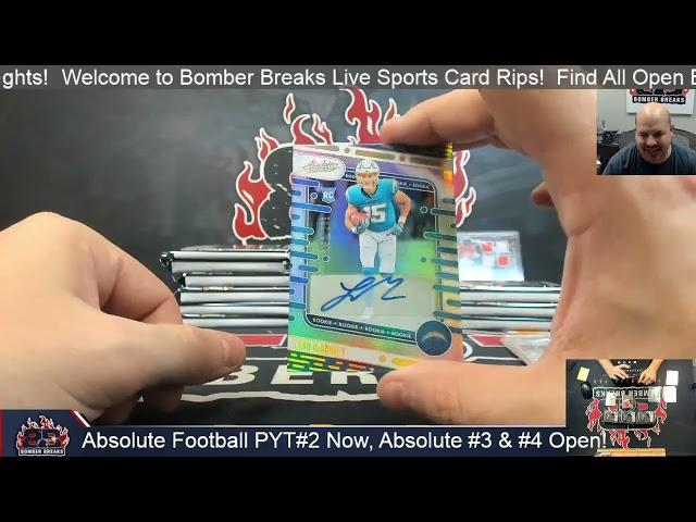 2024 Panini Absolute Football Pick Your Team #2 6 Box Half Case Break 12 27 24