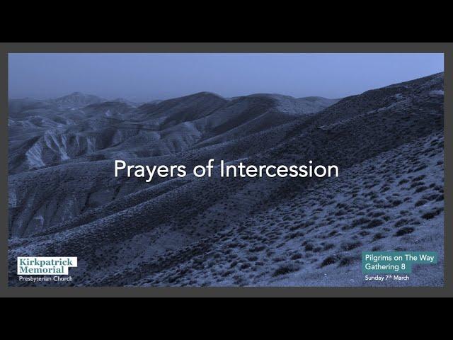 Prayers of Intercession
