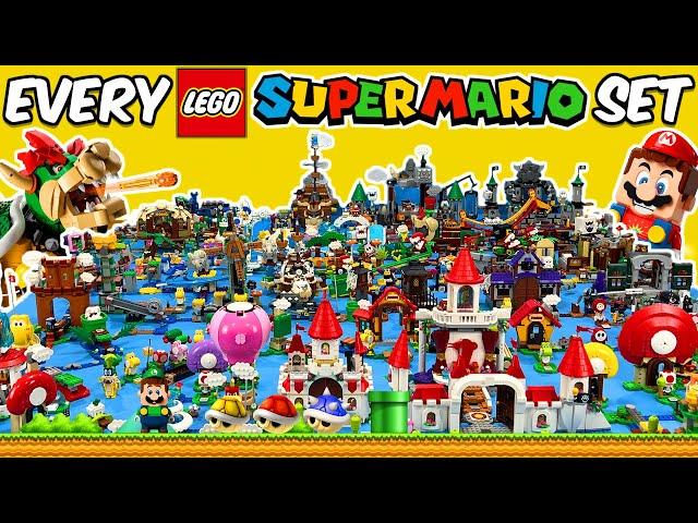 I Built ALL 136 LEGO Super Mario Sets...