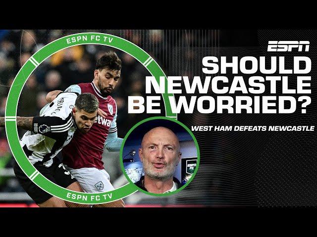 Frank Leboeuf is WORRIED for Newcastle after loss vs. West Ham!  | ESPN FC