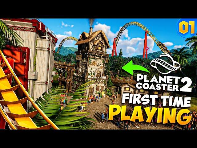 Building a NEW Park in PLANET COASTER 2!