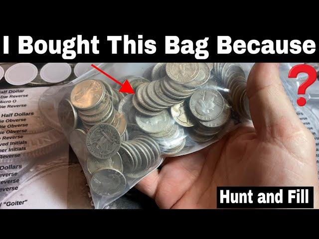 Junk Silver Purchase - Silver Quarters for My Hunt and Fill Album