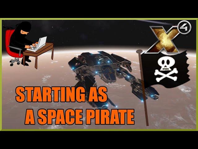 X4 Foundations: Starting as a Space Pirate Guide