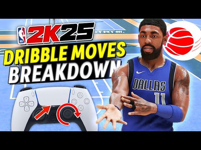 NBA 2K25 Dribbling Tutorial: Early Gameplay Dribble Moves Breakdown