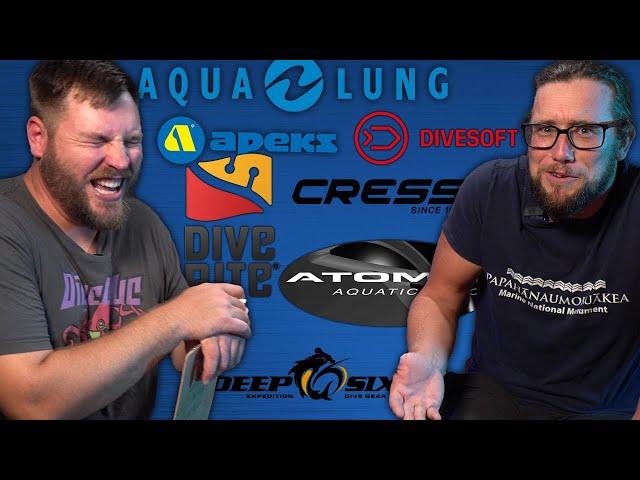 Which dive gear brands are good? - Scuba Brand Tier List - Part 1